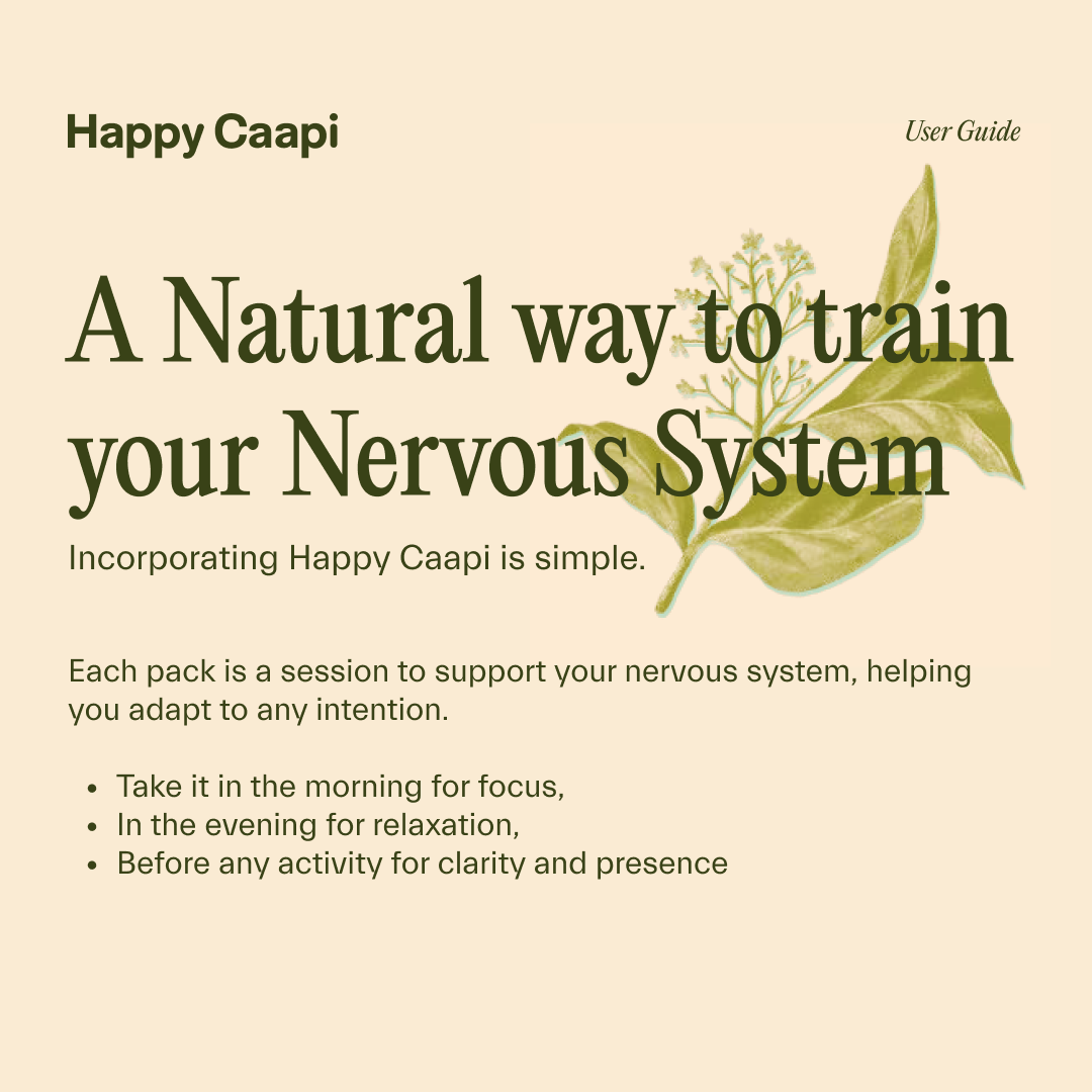 Happy Caapi - Sachet Pack 28-Day USA